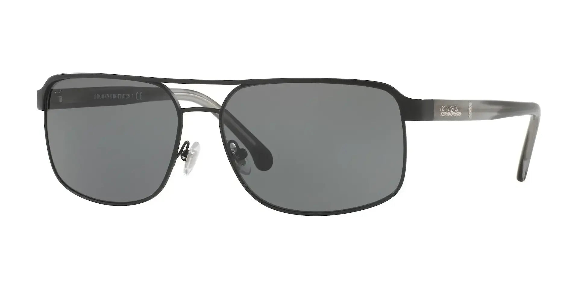 Brooks Brothers BB4040S Sunglasses Black / Solid Grey