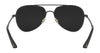 Brooks Brothers BB4056 Sunglasses | Size 58 / Matte Black №15026G / Solid Gray Mirror (3N 12%)