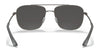 Brooks Brothers BB4061 Sunglasses | Size 57 / Matte Gunmetal / Solid Grey (3N 9.9%) №101687