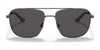 Brooks Brothers BB4061 Sunglasses | Size 57 / Matte Gunmetal / Solid Grey (3N 9.9%) №101687