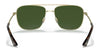 Brooks Brothers BB4061 Sunglasses | Size 57 / Matte Gunmetal / Solid Grey (3N 9.9%) №101687