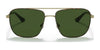 Brooks Brothers BB4061 Sunglasses | Size 57 / Matte Gunmetal / Solid Grey (3N 9.9%) №101687