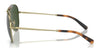 Brooks Brothers BB4062 Sunglasses | Size 59 / Matte Gold №103371 / Green Solid (3N 9.4%)