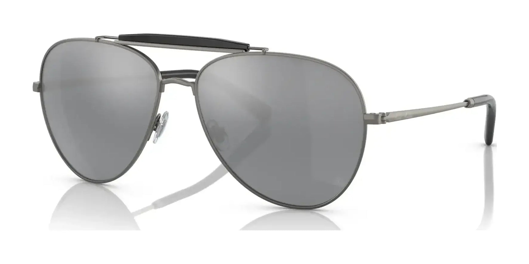 Brooks Brothers BB4062 Sunglasses Matte Gunmetal / Grey Solid