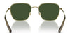 Brooks Brothers BB4063 Sunglasses | Size 55 / Matte Vintage Gold / Green Solid (3N 9.4%) №103671