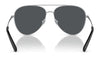 Brooks Brothers BB4064 Sunglasses | Size 60 / Matte Gunmetal №10356G / Grey Flash (3N 14.2%)