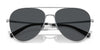 Brooks Brothers BB4064 Sunglasses | Size 60 / Matte Gunmetal №10356G / Grey Flash (3N 14.2%)