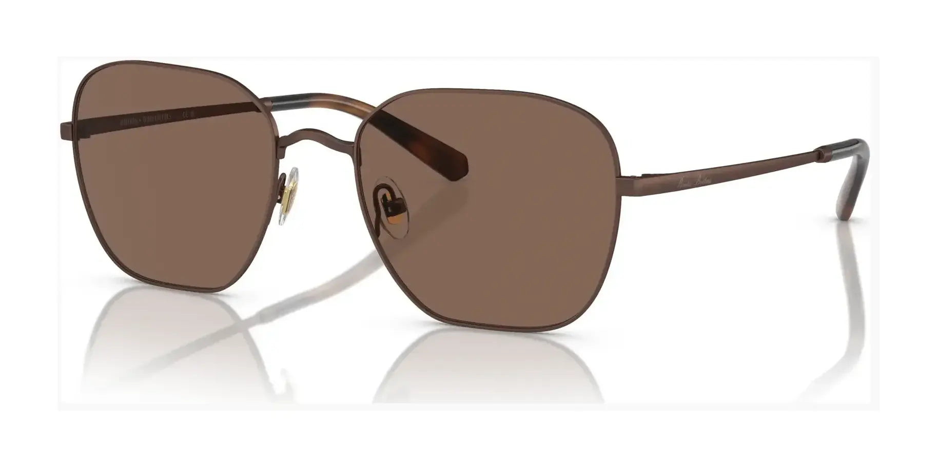 Brooks Brothers BB4066 Sunglasses Matte Bronze / Dark Brown