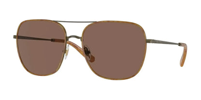 Brooks Brothers BB4067J Sunglasses Antique Gold / Dark Brown