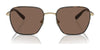 Brooks Brothers BB4068J Sunglasses | Size 54 / Light Gold / Dark Brown (3N 9%) №102673