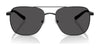 Brooks Brothers BB4070 Sunglasses | Size 57 / Matte Black / Dark Grey Solid (3N 10%) №100987