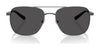 Brooks Brothers BB4070 Sunglasses | Size 57 / Matte Black / Dark Grey Solid (3N 10%) №100987