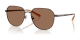 Brooks Brothers BB4071 Sunglasses Matte Bronze / Dark Brown