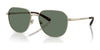Brooks Brothers BB4071 Sunglasses | Size 58 / Matte Gold / Dark Green Solid (3N 10%) №10263H