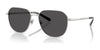 Brooks Brothers BB4071 Sunglasses | Size 58 / Shiny Silver / Dark Grey Solid (3N 10%) №103287