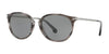 Brooks Brothers BB5039 Sunglasses | Size 56 / Grey Transparent Horn №601387 / Solid Light Brown (2N 19%)