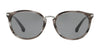 Brooks Brothers BB5039 Sunglasses | Size 56 / Grey Transparent Horn №601387 / Solid Light Brown (2N 19%)
