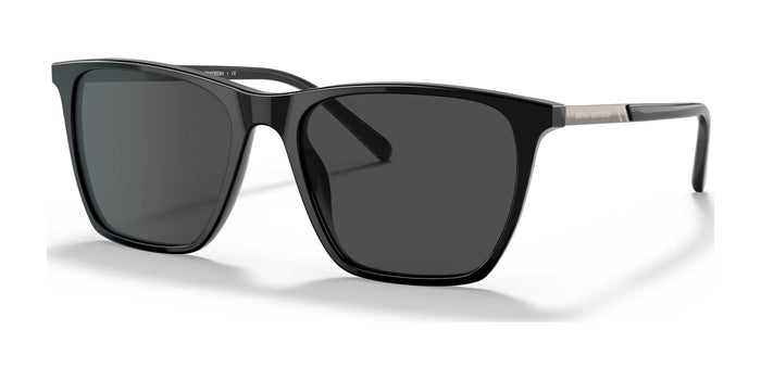 Brooks Brothers BB5045 Sunglasses | Size 56 / Black / Solid Grey (3N 10%) №600087
