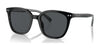 Brooks Brothers BB5046 Sunglasses | Size 53 / Shiny Black №609587 / Dark Grey Solid (3N 11%)