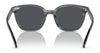 Brooks Brothers BB5046 Sunglasses | Size 53 / Matte Grey Horn №615787 / Dark Grey Solid (3N 11%)
