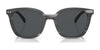 Brooks Brothers BB5046 Sunglasses | Size 53 / Matte Grey Horn №615787 / Dark Grey Solid (3N 11%)