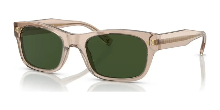 Brooks Brothers BB5047 Sunglasses | Size 54 / Transparent Brown / Green Solid (3N 9.4%) №615571