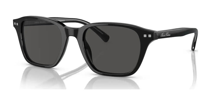 Brooks Brothers BB5048 Sunglasses | Size 53 / Shiny Black №606487 / Dark Grey Solid (3N 10%)