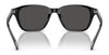 Brooks Brothers BB5048 Sunglasses | Size 53 / Shiny Black №606487 / Dark Grey Solid (3N 10%)