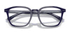 Brooks Brothers BB5049 Eyeglasses with Sun-clips | Size 55 / Navy/Clear / Gunmetal Mirror (3N 11.2%) №61636G