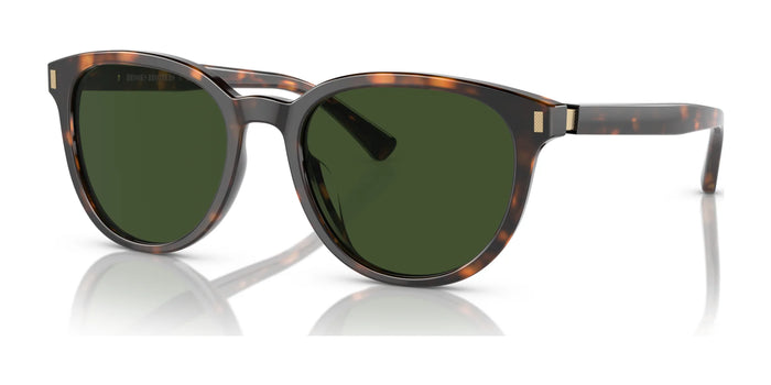Brooks Brothers BB5050U Sunglasses | Size 55 / Tortoise / Solid Dark Green (3N 9.4%) №616171