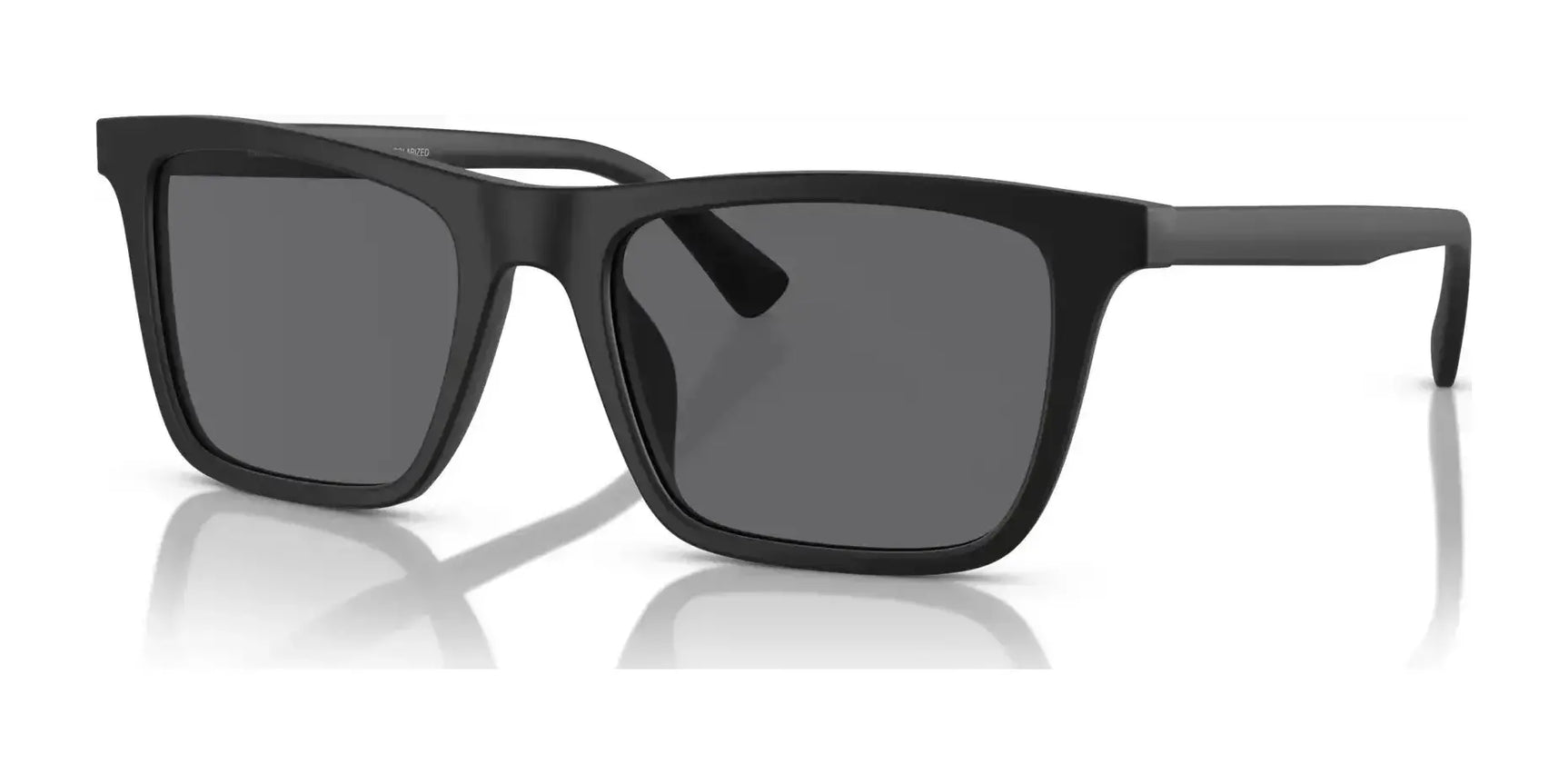Brooks Brothers BB5051U Sunglasses Matte Black / Dark Grey  (Polarized)