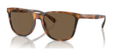 Brooks Brothers BB5052U Sunglasses Warm Tortoise / Dark Brown