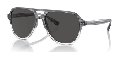 Brooks Brothers BB5053U Sunglasses Grey / Dark Grey Solid