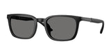 Brooks Brothers BB5054U Sunglasses Matte Black / Dark Grey (Polarized)