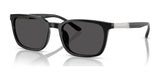 Brooks Brothers BB5054U Sunglasses Black / Dark Grey Solid