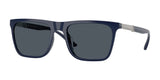 Brooks Brothers BB5055U Sunglasses Navy / Blue Grey Solid