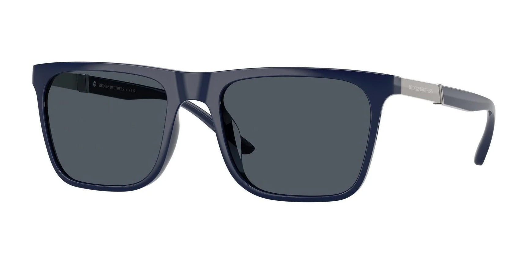 Brooks Brothers BB5055U Sunglasses Navy / Blue Grey Solid