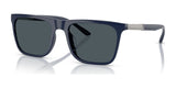 Brooks Brothers BB5055U Sunglasses Navy / Blue Grey Solid