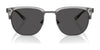 Brooks Brothers BB5056 Sunglasses | Size 54 / Black / Dark Grey Solid (3N 10%) №606487