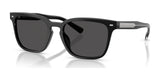 Brooks Brothers BB5057U Sunglasses Black / Dark Grey Solid