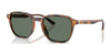 Brooks Brothers BB5059U Sunglasses | Size 53 / Warm Tortoise / Green (3N 10%) №61613H