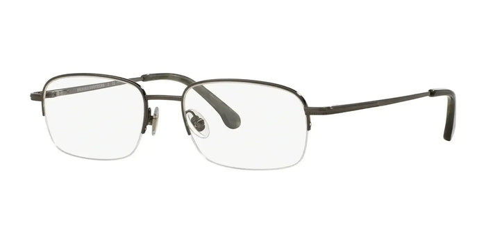 Brooks Brothers BB 487T Eyeglasses / Dark Gunmetal Titanium №1511T / Size 52