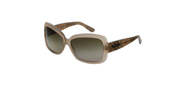 Burberry B4074 Sunglasses / Top Havana On Texture Plaid / Brown Gradient