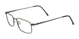 Cargo C5018 Eyeglasses with Clip-on Sunglasses Satin Bronze