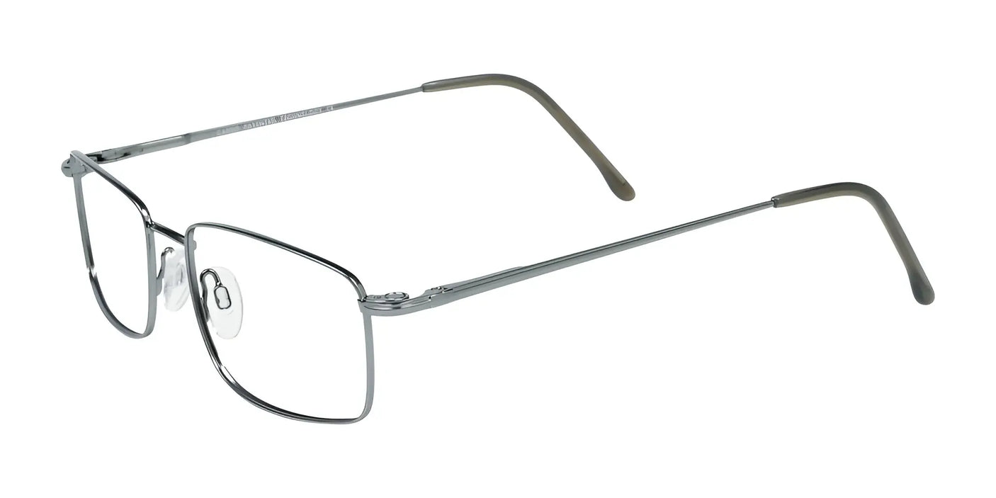 Cargo C5018 Eyeglasses with Clip-on Sunglasses Satin Dim Grey