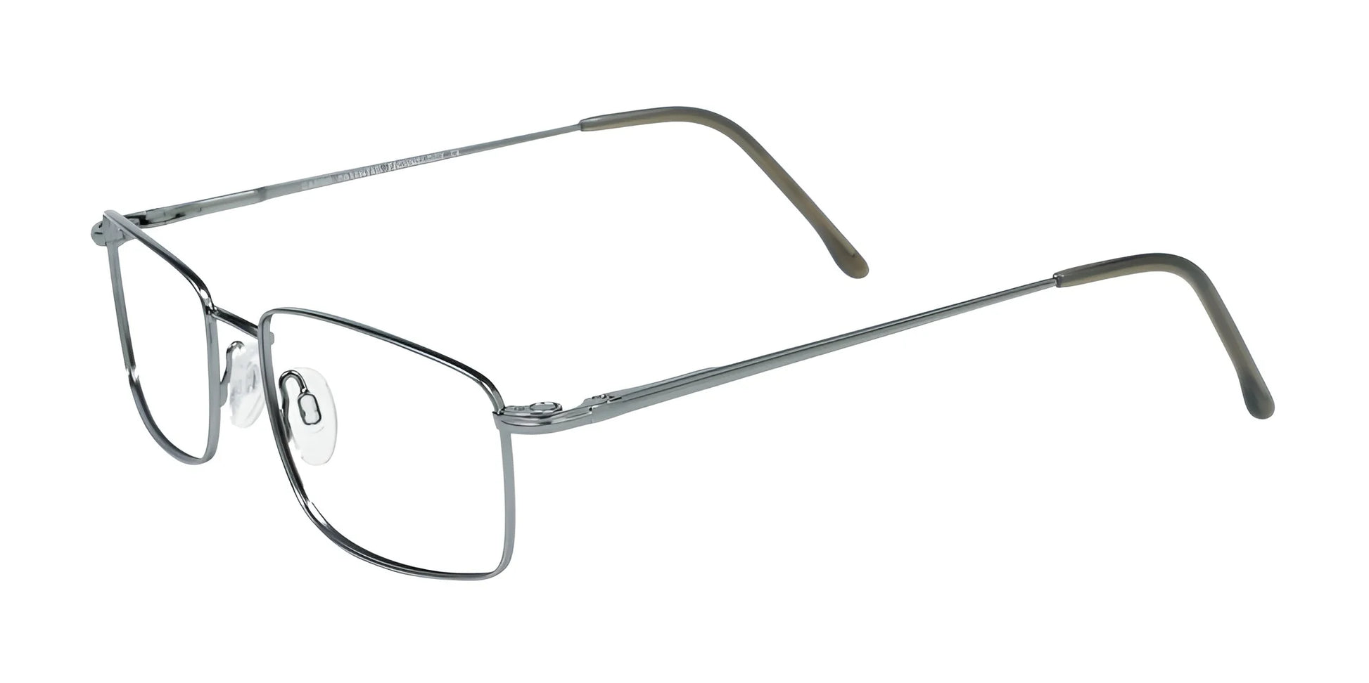 Cargo C5018 Eyeglasses with Clip-on Sunglasses Satin Dim Grey