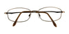 Cargo C5026 Eyeglasses with Clip-on Sunglasses | Size 52 / Satin Medium Brown