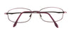 Cargo C5026 Eyeglasses with Clip-on Sunglasses | Size 52 / Satin Medium Brown