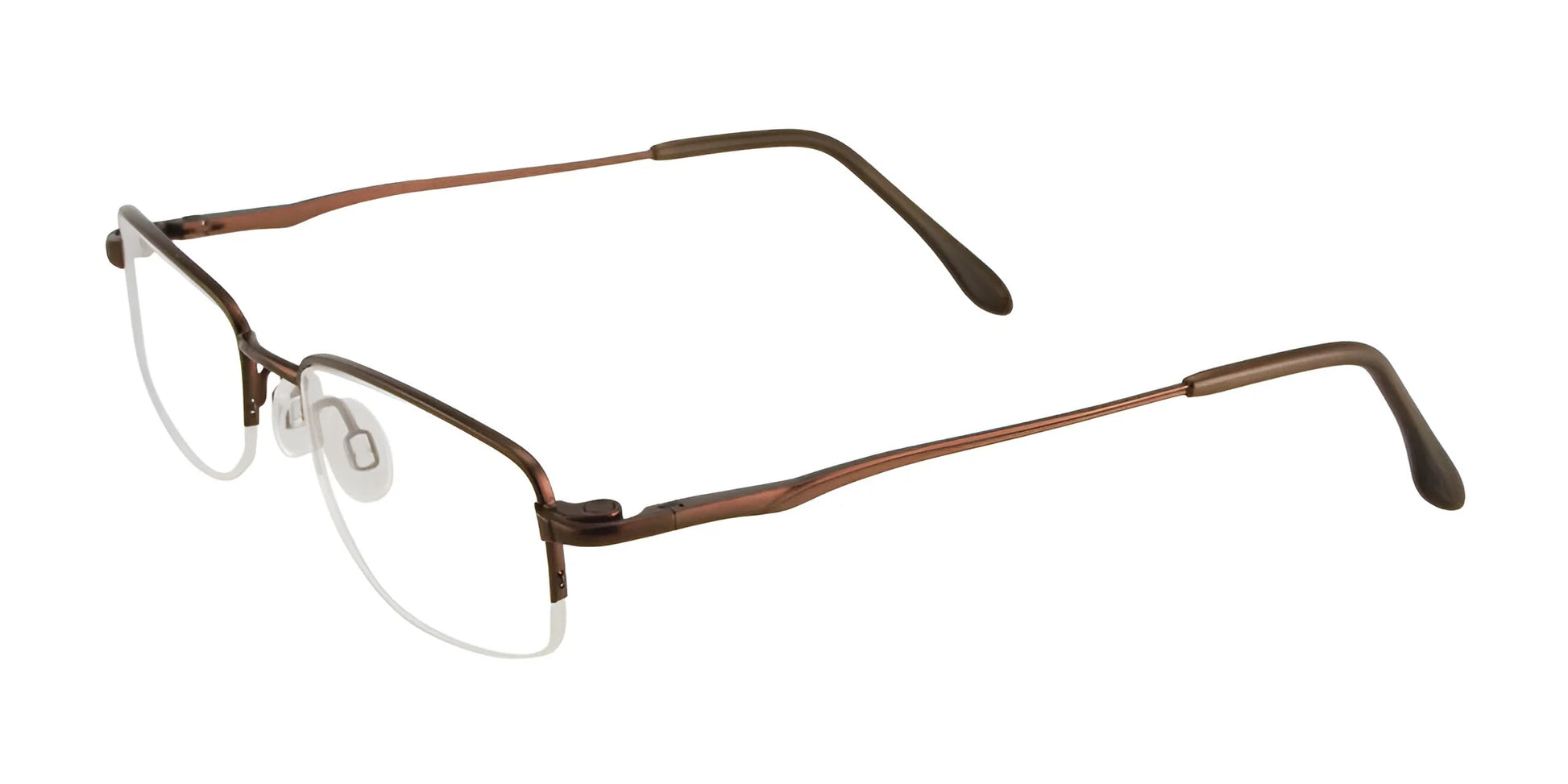 Cargo C5027 Eyeglasses Satin Medium Brown