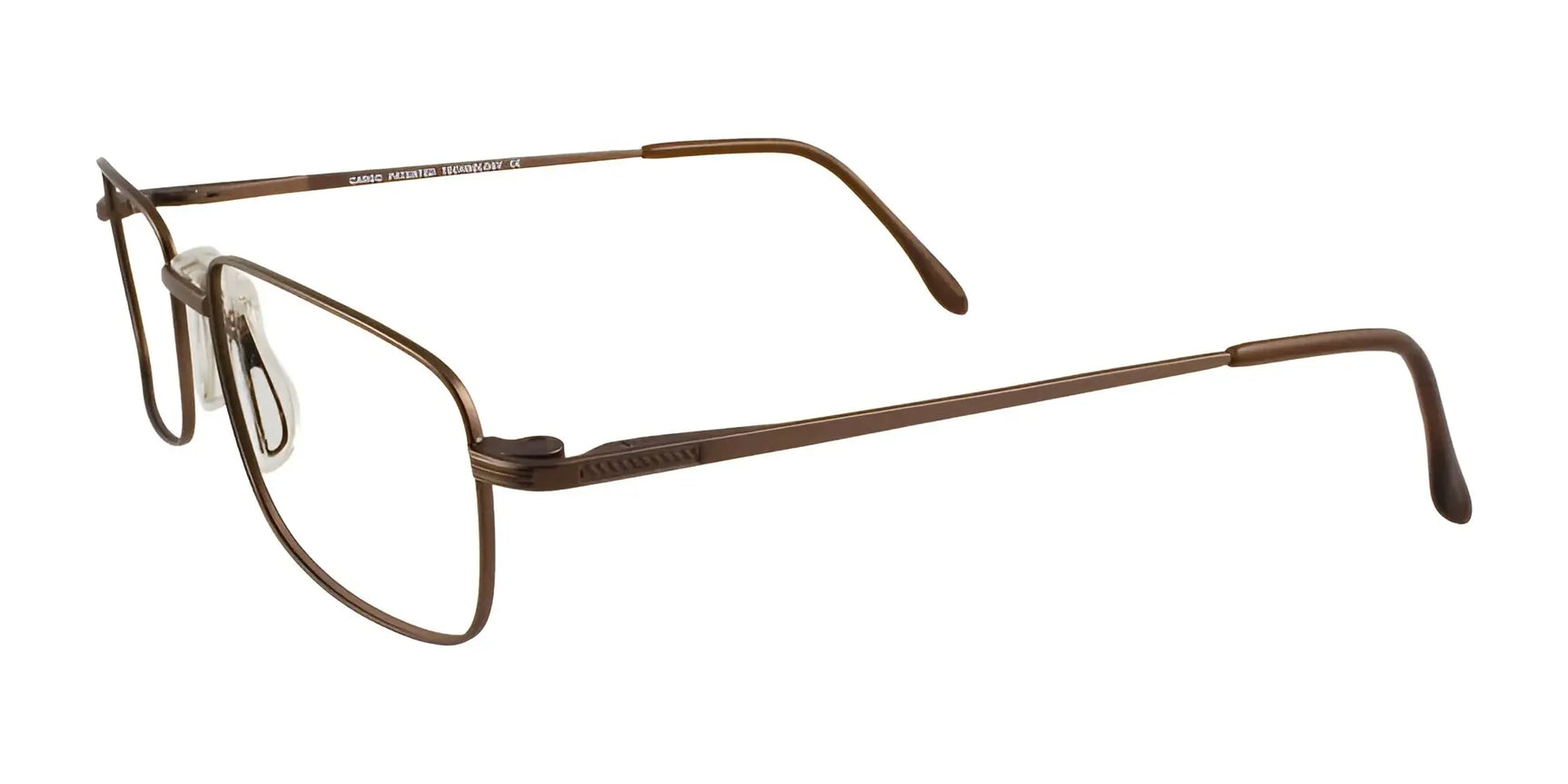 Cargo C5033 Eyeglasses with Clip-on Sunglasses Satin Chocolate